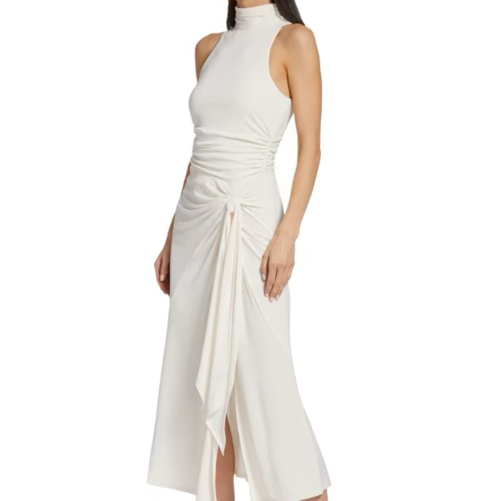 Cinq à Sept Ivory Rori Midi Dress